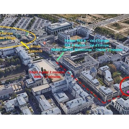 Appartement Familial 8 Personnes Proche De Disney Et Paris Chessy  Exteriör bild